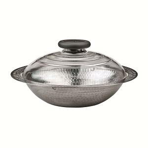 �y�n���I HARIO�z�n���I �t�^���K���X�� IH�Ή� �X�e�����X�� 26cm �ᕽ MIS-26