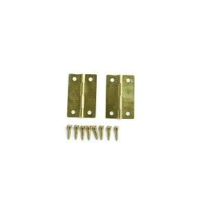 【ハイロジック HILOGIK】ハイロジック P-652 真鍮蝶番 32mm 2枚入 00071652-001