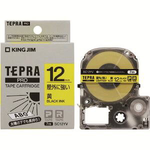 �y�L���O�W�� KING JIM�z�L���O�W�� SC12YV �e�v�� PRO�e�[�v ���O�ɋ������x�� ��/������