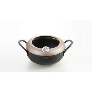 揚げ天 IH対応 温度計付天ぷら鍋 20cm AT-T20W