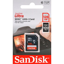 【サンディスク SanDisk 海外パッケージ】サンディスク SDXC 128GB SDSDUNR-128G-GN3IN UHS-I class10 SDカード