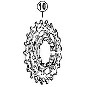 yV}m SHIMANOzV}m SHIMANO Y1YZ98090 MAjbg 21-23T