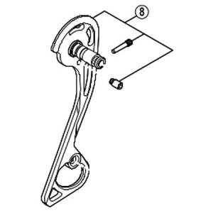 【シマノ SHIMANO】シマノ Y5Y098030 RD-M781 右プレートクミ SGS SHIMANO