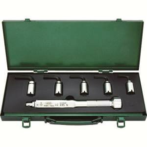 【旭金属工業 アサヒ ASH】ASH LCX2000 トルクレンチ六角棒スパナヘッドセット LC045N+4-10mm 旭金属工業