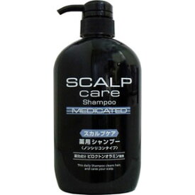 【熊野油脂】熊野油脂 スカルプケア 薬用シャンプー ノンシリコンタイプ 600ml