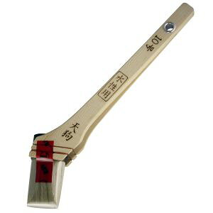 【大塚刷毛製造】マルテー 天狗 水性 筋違 白毛 10号 102501 0010 大塚刷毛製造