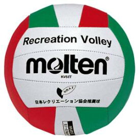 【モルテン Molten】モルテン レクリエーションバレーボール 白×赤×緑 KV5IT