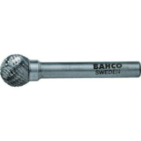 【バーコ BAHCO】バーコ BAHD0606M06 球形超硬ロータリーバーシングルカット 刃径6mm BAHCO