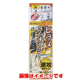 【がまかつ Gamakatsu】がまかつ ヒラメ3本チラシ仕掛 6号 ハリス 6 HS-029