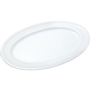 【エンテック ENTEC】エンテック PW-10 小判皿 18インチ 白無地