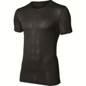 【おたふく手袋 OTAFUKU】おたふく JW-521 BTデュアル3D ファーストレイヤー ショートスリーブ クルーネックシャツ ブラック 3Lサイズ