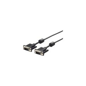 �y�o�b�t�@���[(BUFFALO)�z�f�B�X�v���C�P�[�u�� D-Sub - D-Sub �ɍ׃^�C�v 5m BSDCV50BK(�u���b�N)