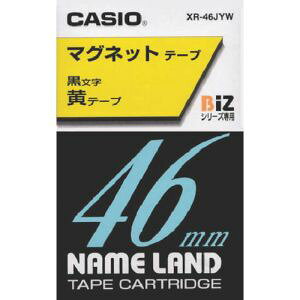 �y�J�V�I CASIO�z�J�V�I XR-46JYW �l�[�������h�p�}�O�l�b�g���e�[�v�ɉ�����46mm