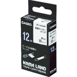 �y�J�V�I CASIO�z�J�V�I XR-12HMWE �l�[�������h�p�z���}�[�J�[�e�[�v12mm