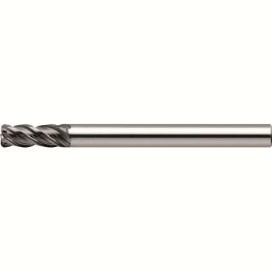 【ユニオンツール UNION TOOL】ユニオンツール CXERS4020-05-050 4枚刃不等分割不等リード高能率ラジアスエンドミル 外径2×コーナー半径R0.5×刃長5×全長50