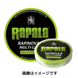 【ラパラ Rapala】ラパラ ラピノヴァX マルチゲーム ライムグリーン 150M 1.0号 20.8lb RLX150M10LG