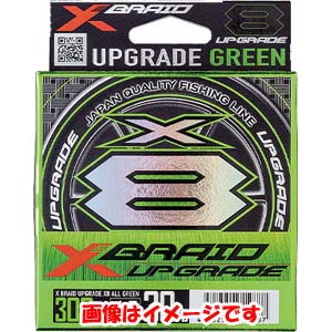 <br>YGK よつあみ エックスブレイド アップグレード X8 モノグリーン 300m 1.2号 25LB XBRAID