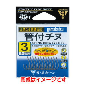 【がまかつ Gamakatsu】がまかつ 管付チヌ ナノスムースコート 3号 68-764