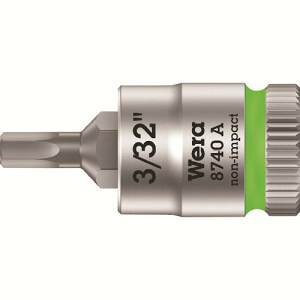 �y���F�� Wera�zWera 3381 8740A�\�P�b�g Hex-Plus SW3/32 ���F��