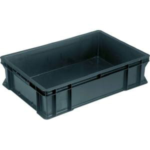 【岐阜プラスチック工業】リス BE-56-2 BE型導電性コンテナー 導電 ブラック メーカー直送 代引不可 沖縄離島不可