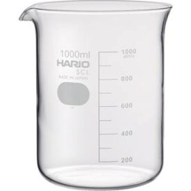 【ハリオサイエンス HARIO】ハリオサイエンス B-1L-SCI ビーカー 目安目盛付 1000ml