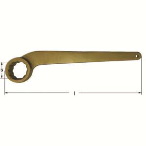 �y�X�i�b�v�I���c�[���Y Ampco�X�C�X�zAmpco�X�C�X AY0030B �h���J�[�u�w�b�h�{�b�N�X�����` 30mm