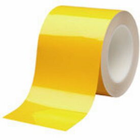 【ミドリ安全 MIDORI】ミドリ安全 VHT-100-Y ベルデビバハードテープ 黄 100mmX20m