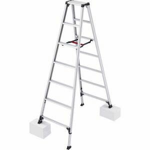 【長谷川工業 ハセガワ】ハセガワ RZS-21A 専用脚立 脚軽 RZS 7段 脚部収縮式 メーカー直送 代引不可 沖縄離島不可