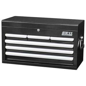 【SK11】SK11 SRC-4060BK チェスト 4段6引出し