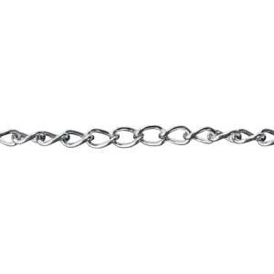 【トラスコ TRUSCO】トラスコ TIM132CR-5M 鉄クロームマンテルチェーン 3.2MM×5M
