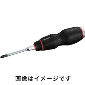 【KTC 京都機械工具】KTC ND1P2-2 ネプロス 樹脂柄ドライバ貫通タイプ クロス 2 プラス NEPROS