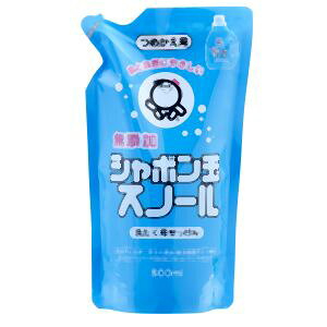 【シャボン玉石けん】シャボン玉石けん スノール つめかえ用 800mL