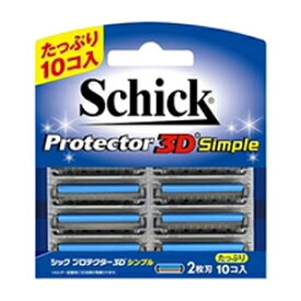 【シック Schick】シック プロテクター3D シンプル 替刃 10コ入