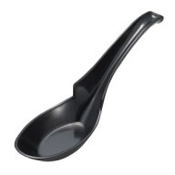 【エンテック ENTEC】エンテック C-74 メラミン ラーメンレンゲスプーン 黒