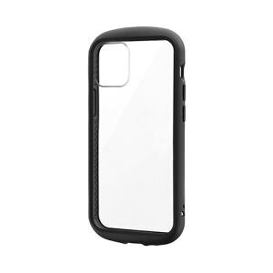 �yMS�\�����[�V�����Y LEPLUS�zMS�\�����[�V�����Y iPhone 12 mini �ϏՌ��n�C�u���b�h�P�[�X PALLET CLEAR Flat �u���b�N LP-IS20PLCBK