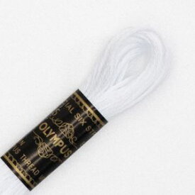 【オリムパス】オリムパス 刺しゅう糸 刺繍糸 25番 6かせ 8mx6本 6束 カラー 800 茶 白黒系