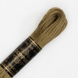 【オリムパス】オリムパス 刺しゅう糸 刺繍糸 25番 6かせ 8mx6本 6束 カラー 844 茶 白黒系