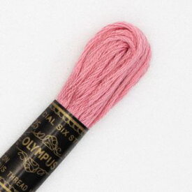 【オリムパス】オリムパス 刺しゅう糸 刺繍糸 25番 6かせ 8mx6本 6束 カラー 1032 ピンク 赤系