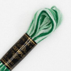 【オリムパス】オリムパス 刺しゅう糸 刺繍糸 25番 ボカシ 6かせ 8mx6本 6束 カラー 32