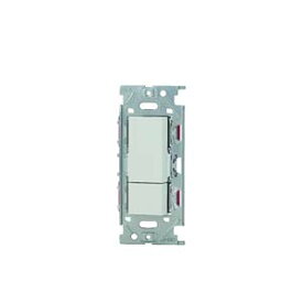 【神保電器】神保電器 NKW02008 PW NKシリーズ スイッチ 3路 ダブルセット ピュアホワイト