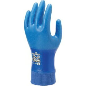 【ショーワグローブ】ショーワ NO283R-S ポリウレタン手袋 No.283ジャージテムレス ブルー Sサイズ