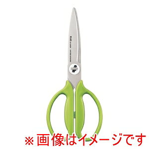 【プラス PLUS】プラス フィットカットカーブ 料理はさみ レタスグリーン