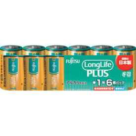 【富士通 FDK】FDK LR20LP(6S) アルカリ乾電池単1 Long Life Plus 6個パック