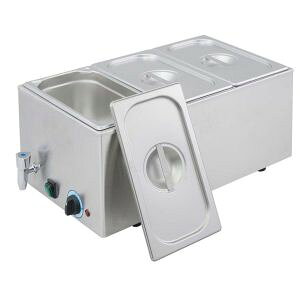 【江部松商事 EBM】EBM YFK-3 電気式フードウォーマー 湯煎式 1/3×3 江部松商事