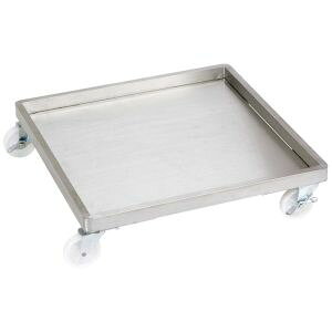 【江部松商事 EB】EBM 18-8 グラスラックドーリー ハンドル無 底板付 江部松商事