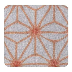 【アーテック】アーテック 和紙 樹し コースター 赤もみじ JS-C05