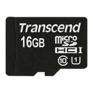 �y�g�����Z���h Transcend�z�g�����Z���h TS16GUSDCU1 �}�C�N��SD microSDHC 16GB Class10 UHS-1 Transcend