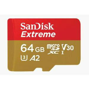 yTfBXN SanDisk COpbP[WzTfBXN }CNSDXC 64GB SDSQXAH-064G-GN6MN A2 UHS-I U3 class10 microsdJ[h