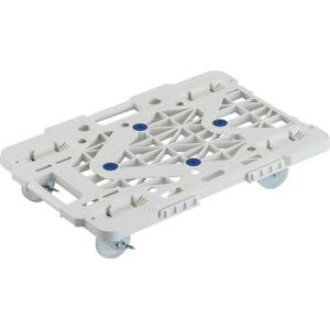 【トラスコ中山 TRUSCO】MPK-600NJS-W 連結式ルートバン メッシュタイプ 615X415 ナイロン車輪 4輪自在 ストッパー付 白 メーカー直送 代引不可 北海道沖縄離島不可