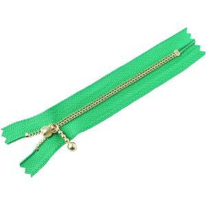 �yYKK�zYKK �ʕt �t�@�X�i�[ �S�[���h 12cm 10�{ �O���[�� 3G12-151